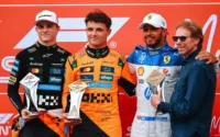 Lando Norris McLaren 2025 Miami Sprint Race Winner