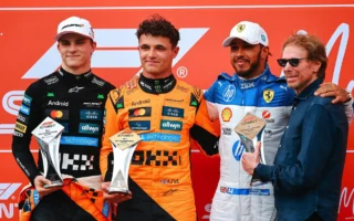 Lando Norris McLaren 2025 Miami Sprint Race Winner
