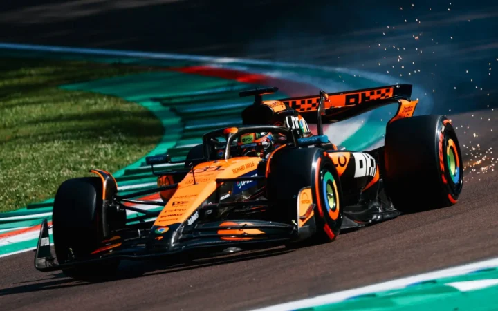 Oscar Piastri McLaren 2025 Emilia Romagna GP Qualifying