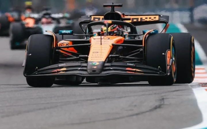 Oscar Piastri McLaren 2025 Miami GP Winner