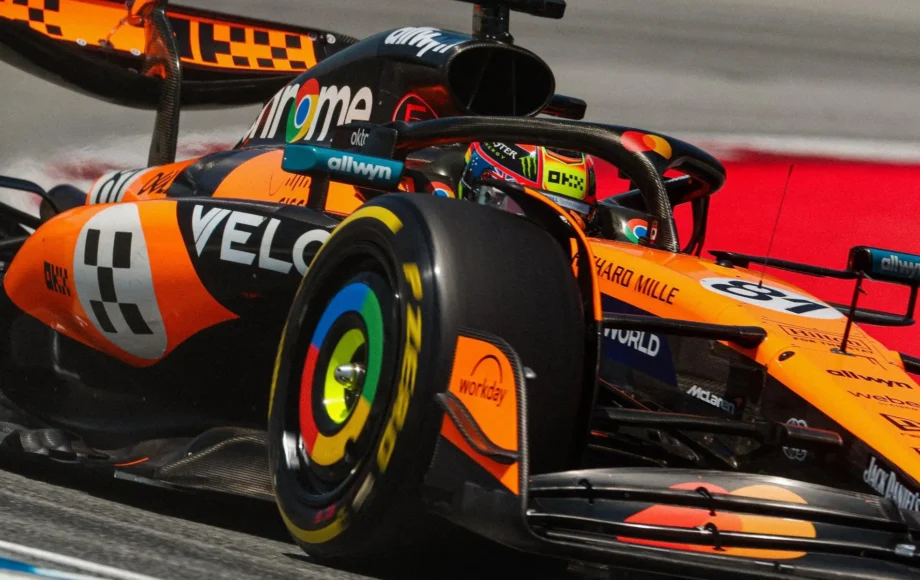 Oscar Piastri McLaren 2025 Spanish GP FP3