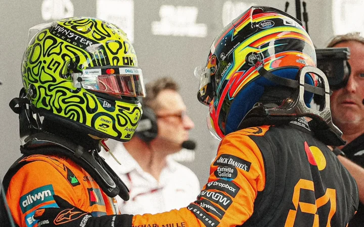 Oscar Piastri McLaren 2025 Spanish GP Qualifying