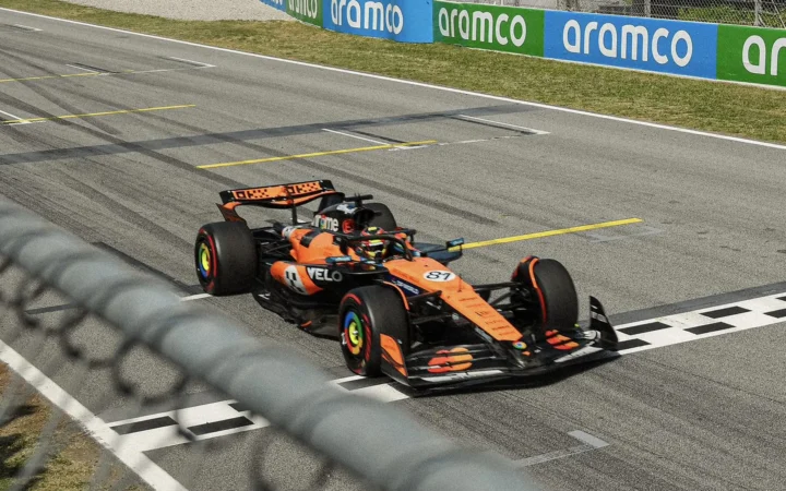 Oscar Piastri McLaren 2025 Spanish GP Winner