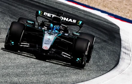 George Russell Mercedes 2025 Austrian GP FP1