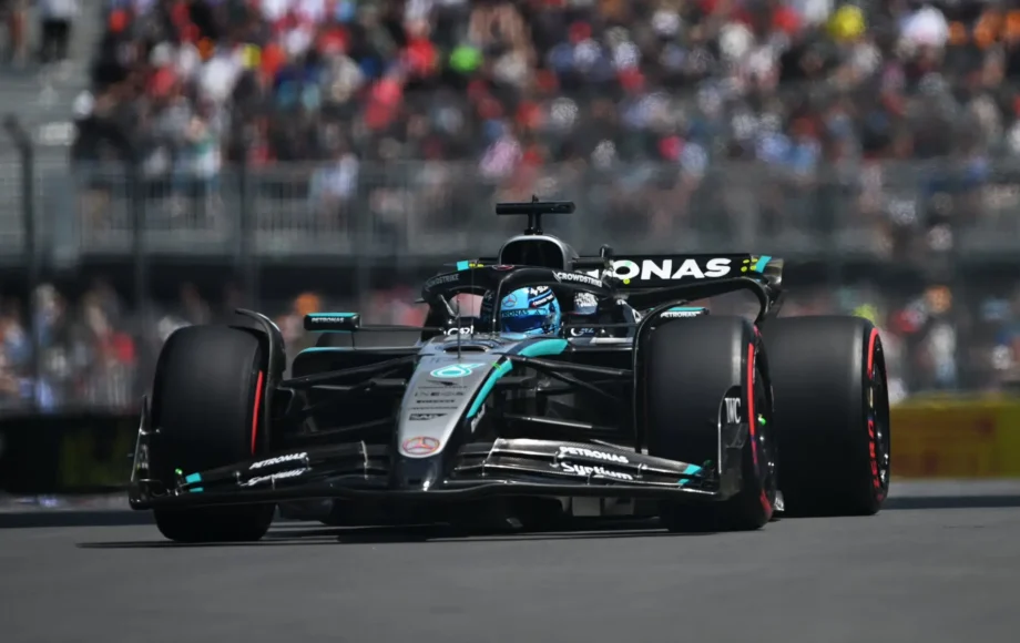 George Russell Mercedes 2025 Canadian Qualifying
