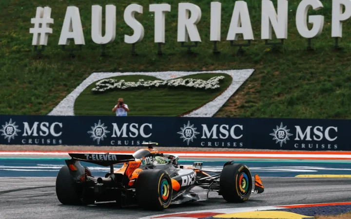 Lando Norris 2025 Austrian GP FP2
