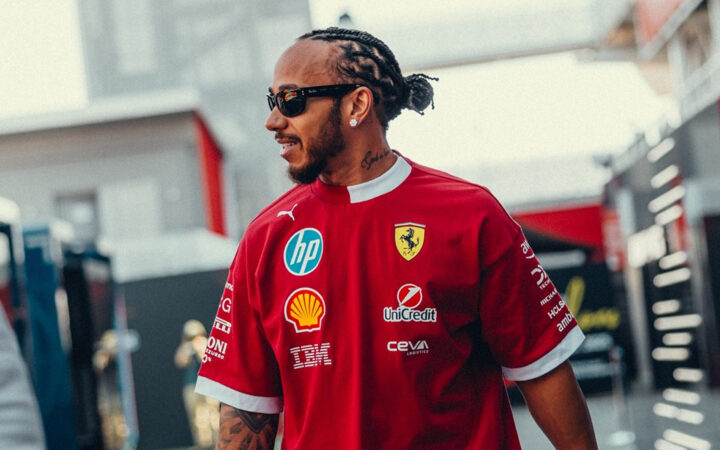 Lewis Hamilton Ferrari 2025 Spain