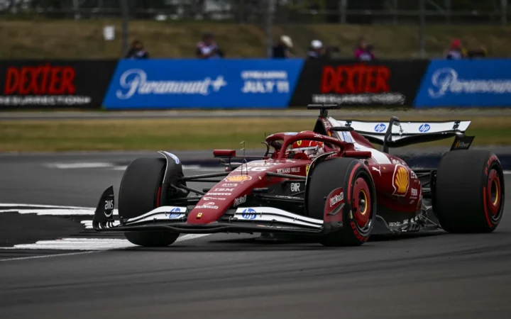 Charles Leclerc Ferrari 2025 British GP FP3