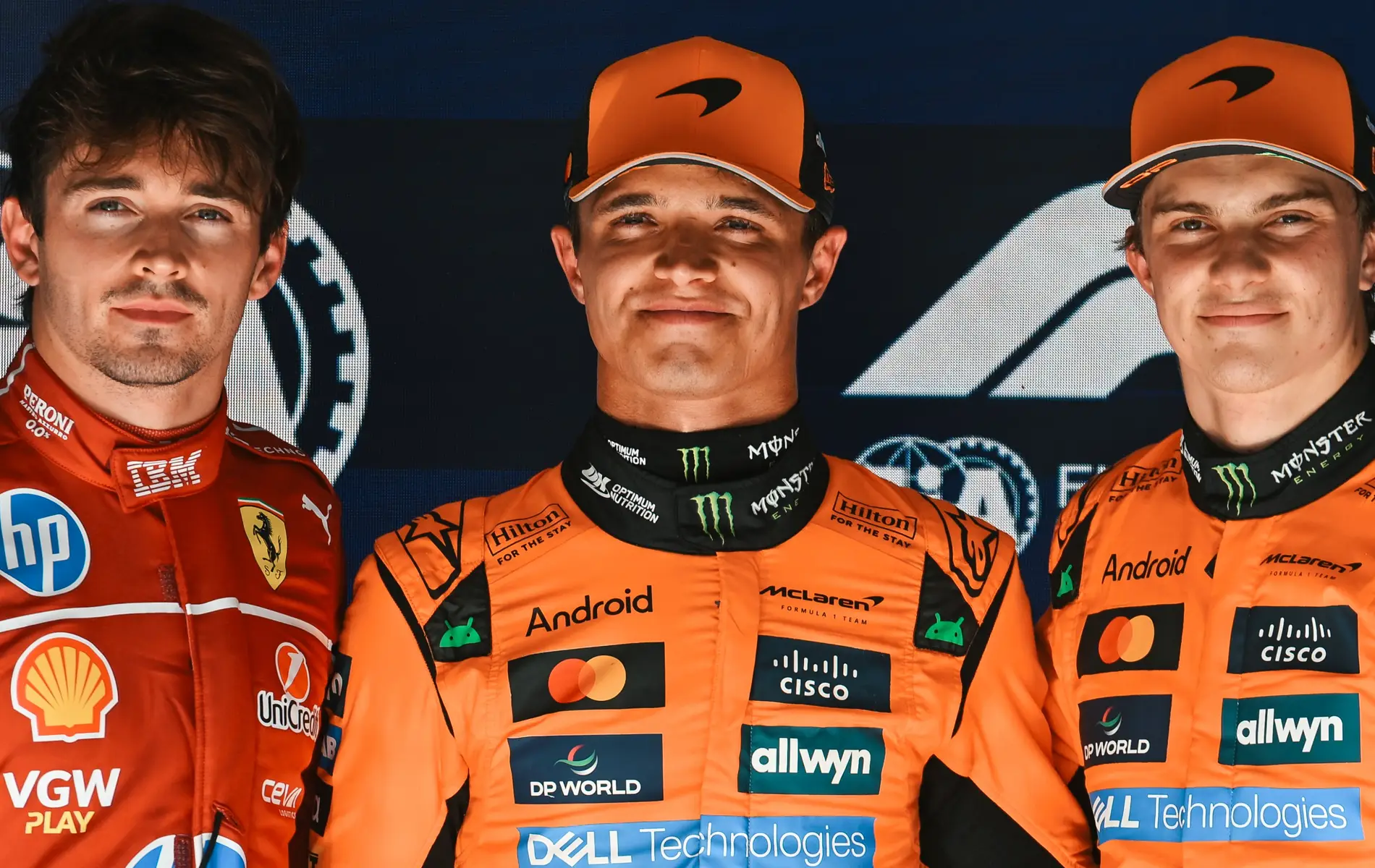 Lando Norris McLaren 2025 Belgian GP Qualifying Pole