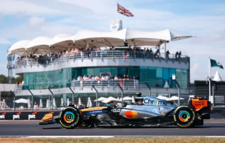 Lando Norris McLaren 2025 British GP FP2