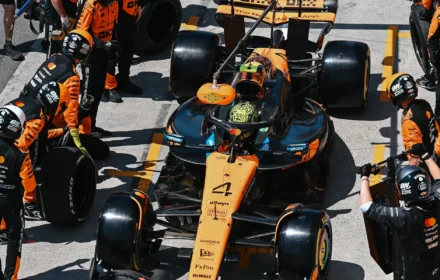 McLaren Pit Crew Lando Norris