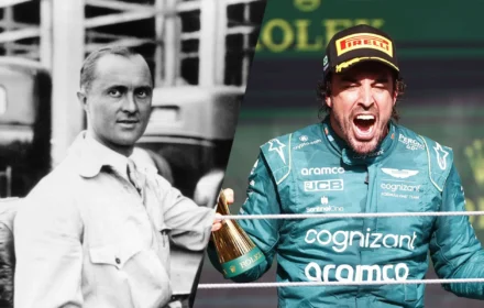 Louis Chiron and Fernando Alonso