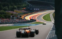 Oscar Piastri McLaren 2025 Belgian GP FP1