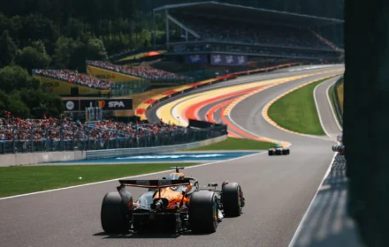 Oscar Piastri McLaren 2025 Belgian GP FP1