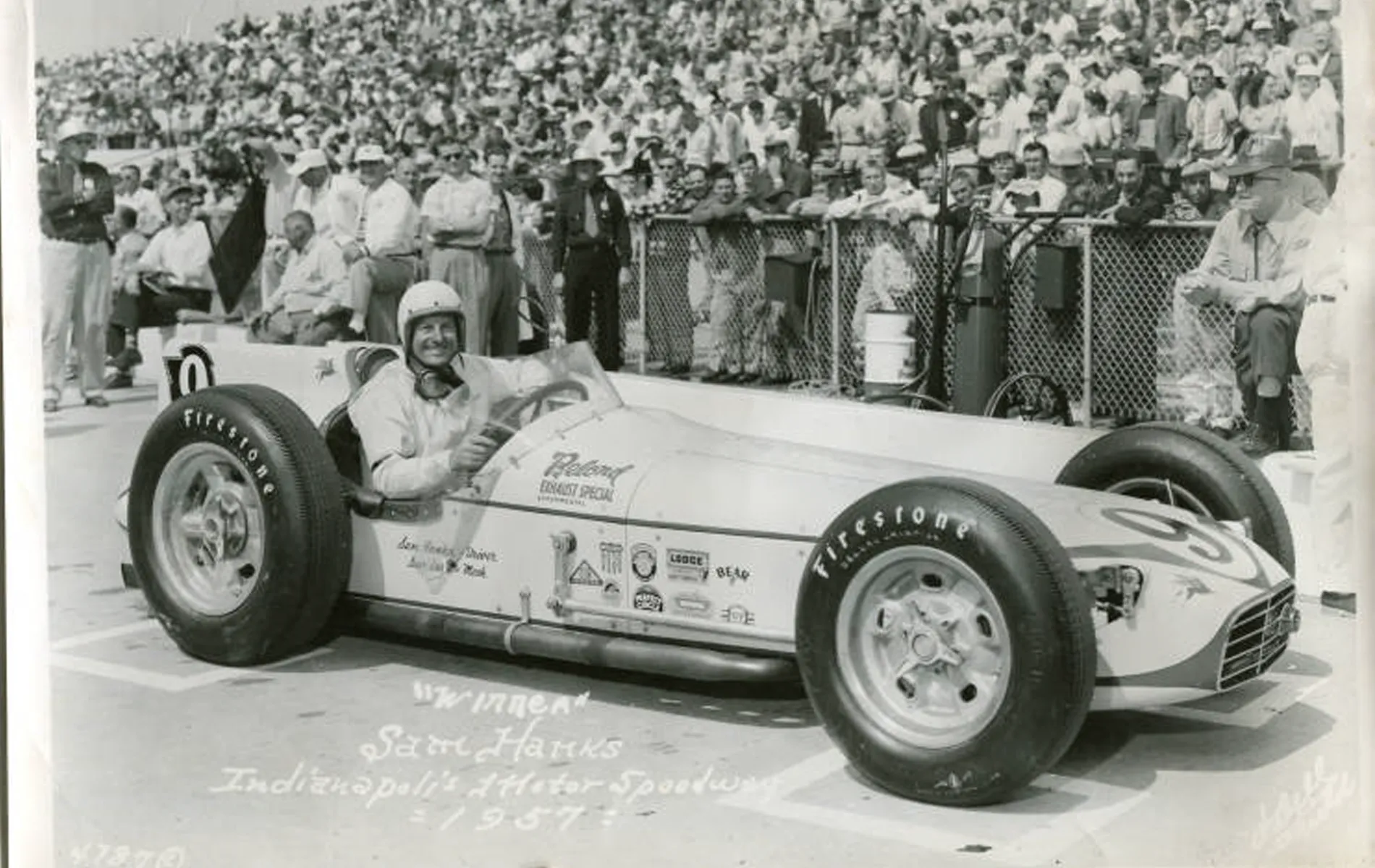 Sam Hanks wins the 1957 Indianapolis 500