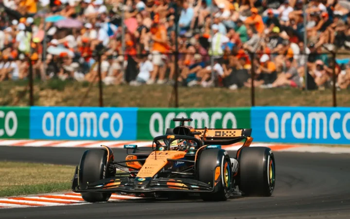 Oscar Piastri 2025 Hungarian GP FP3