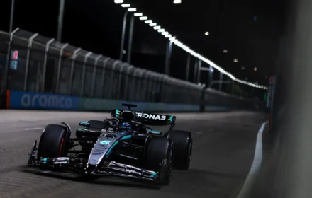 George Russell 2025 Singapore GP Winner