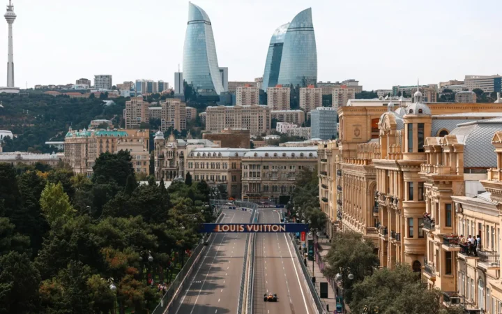 Lando Norris 2025 Azerbaijan GP FP1