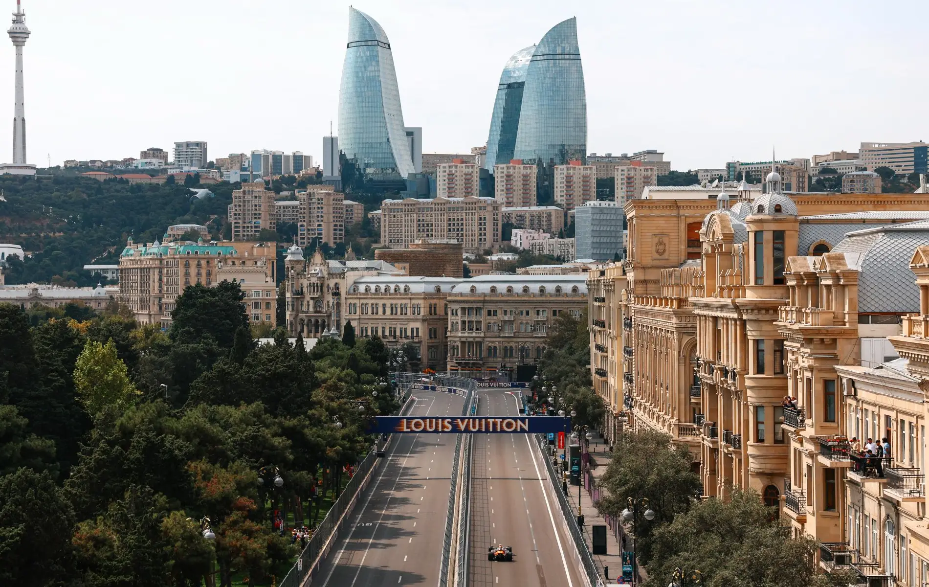 2025 Azerbaijan GP FP1: Norris leads McLaren one-two