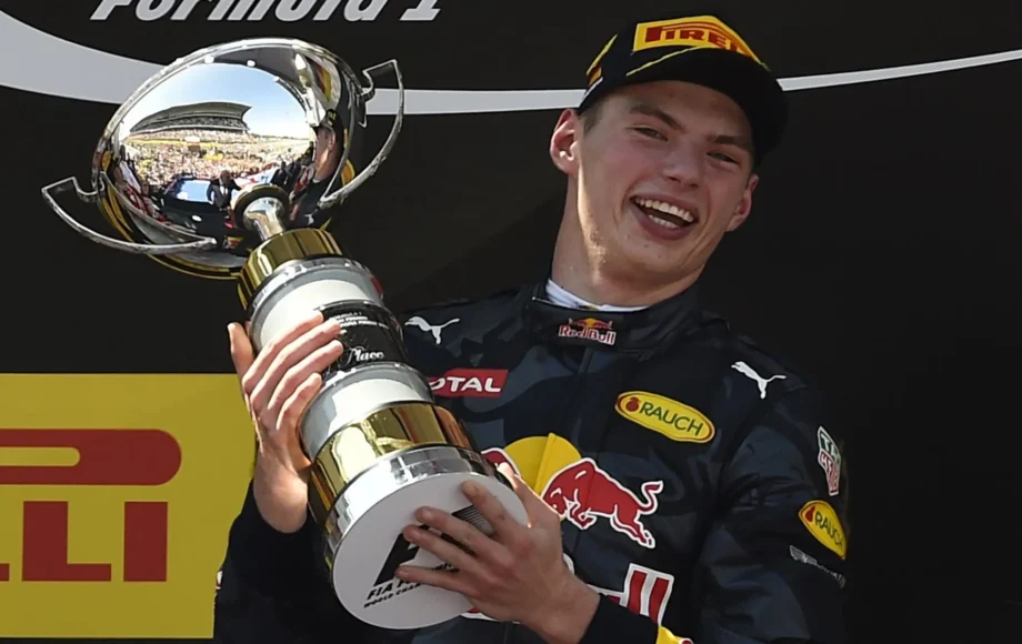 Max Verstappen, 2016 Spanish GP Podium