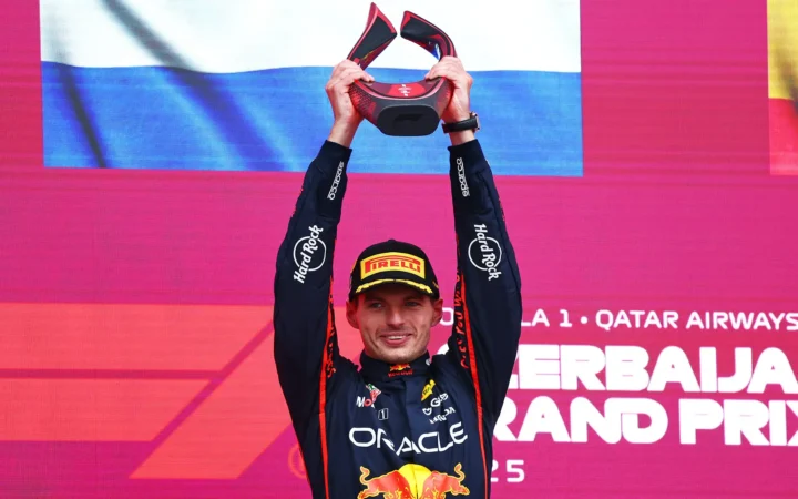 Max Verstappen 2025 Azerbaijan GP Winner
