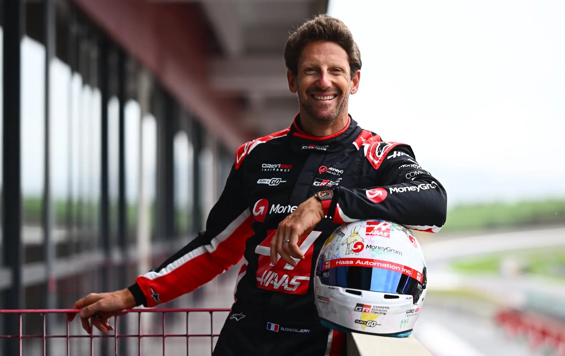 Grosjean’s Emotional F1 Comeback With Haas Ends in Ovation at Mugello