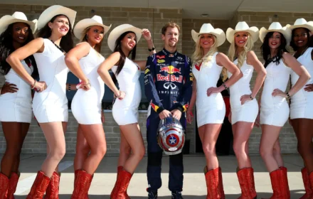 F1 Grid Girls with Sebastian Vettel, COTA