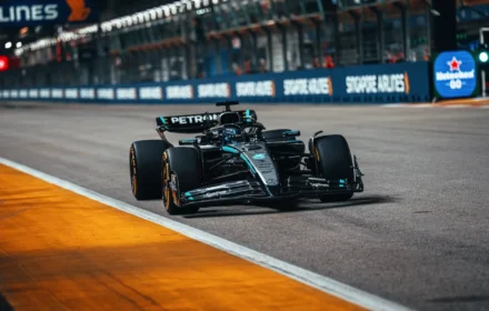 George Russell 2025 Singapore GP Qualifying