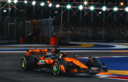 Oscar Piastri 2025 Singapore GP FP2