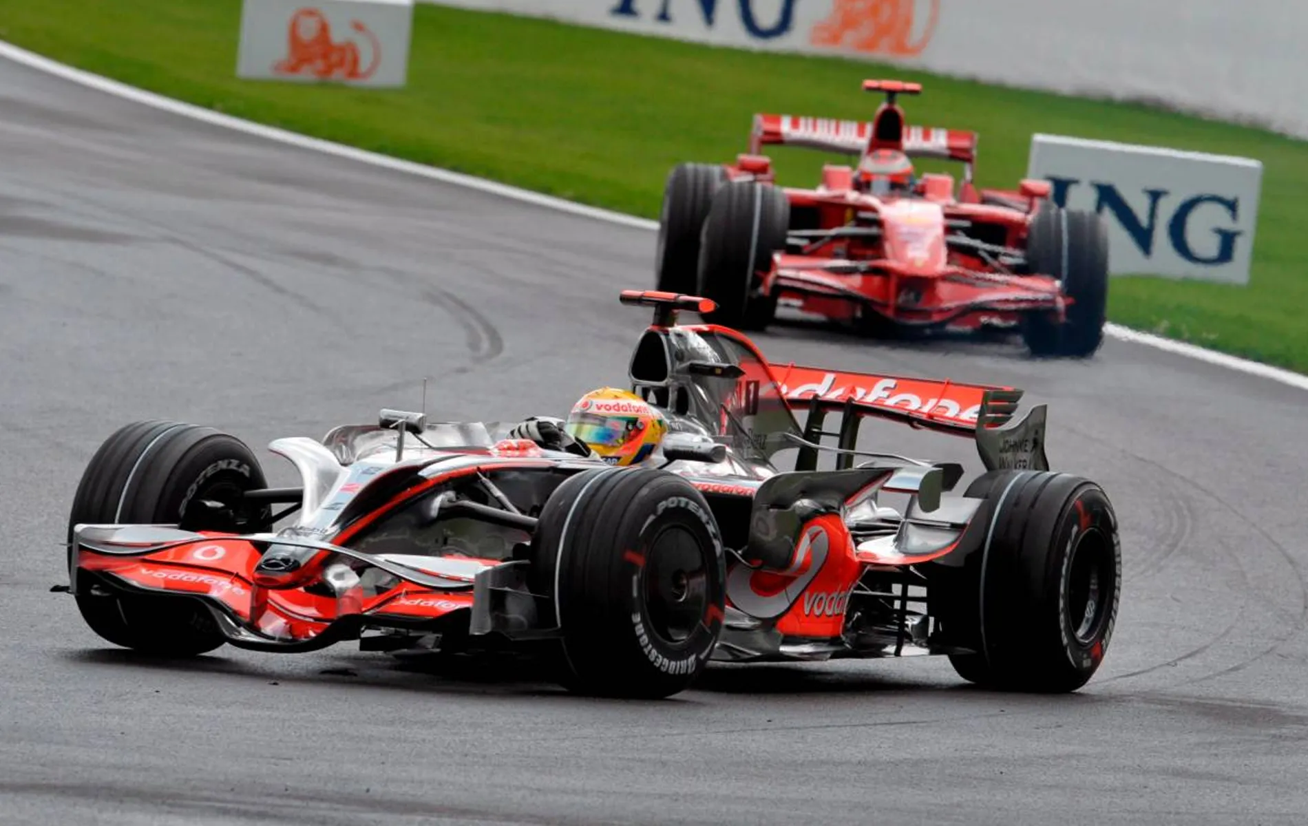 2008 Belgian Grand Prix Hamilton