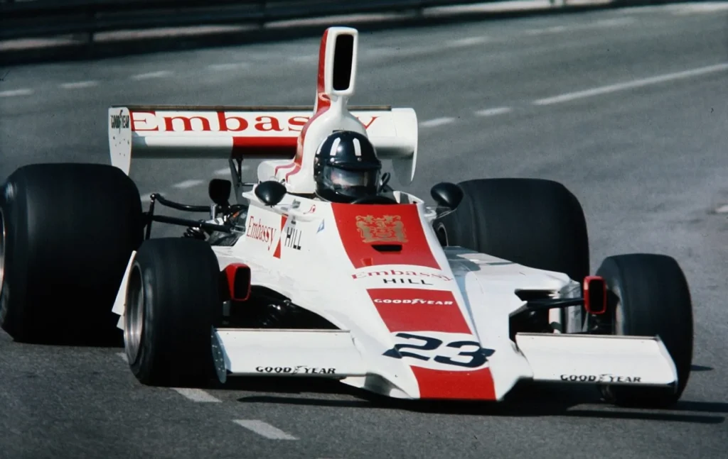 Embassy Hill GH1 driven by Graham Hill