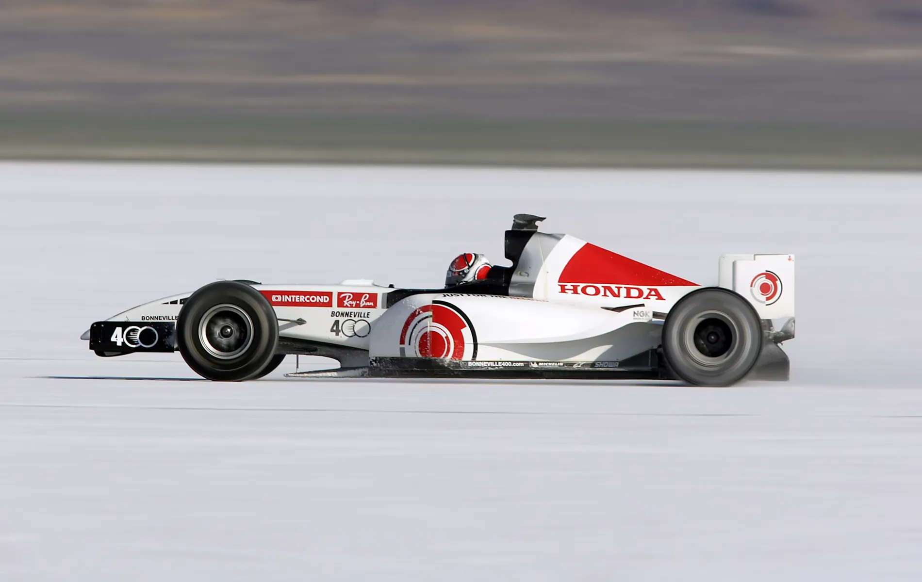 Honda RA106 salt flats