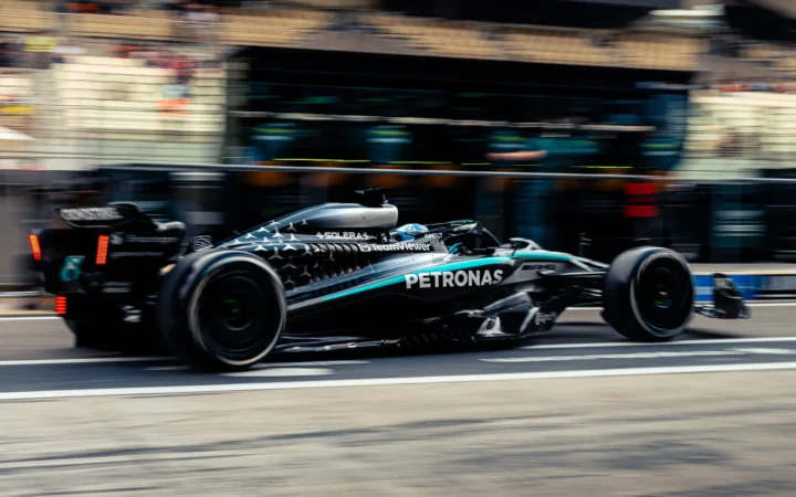 George Russell 2025 Abu Dhabi GP FP3