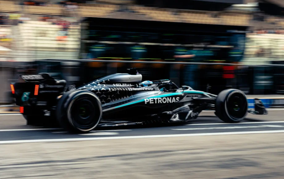 George Russell 2025 Abu Dhabi GP FP3