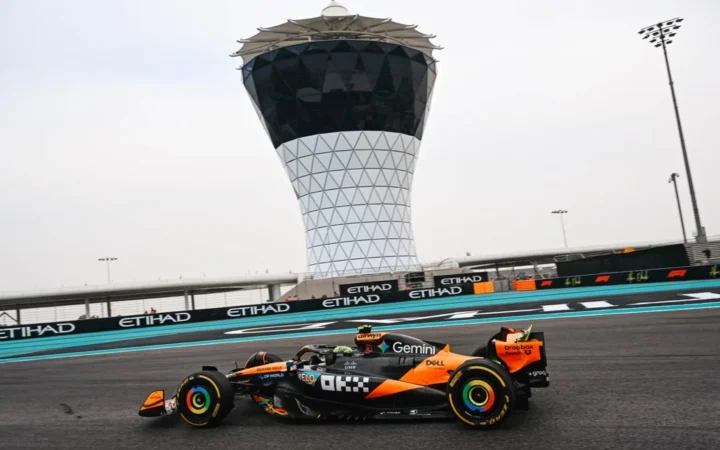 Lando Norris 2025 Abu Dhabi GP FP1