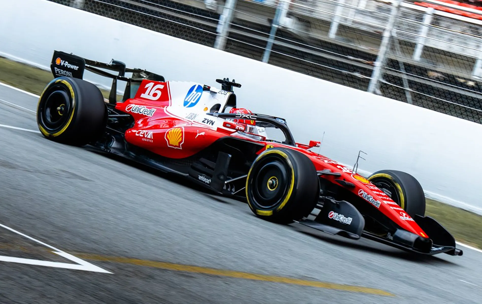 Charles Leclerc SF-26 Pre-Season Test Day 2