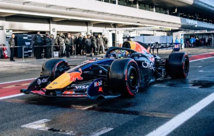 Isack Hadjar RB22 2026 Pre-Season Test Day 1