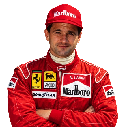 nicola larini f1 driver