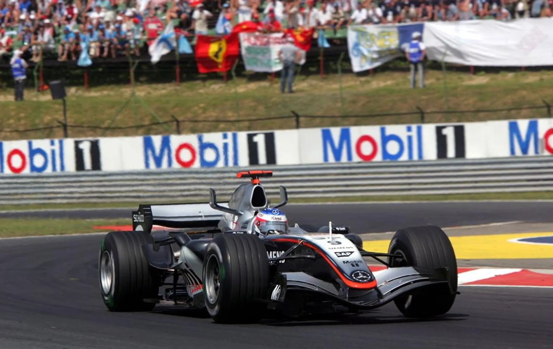 Kimi Hungarian Grand Prix Winner 2005