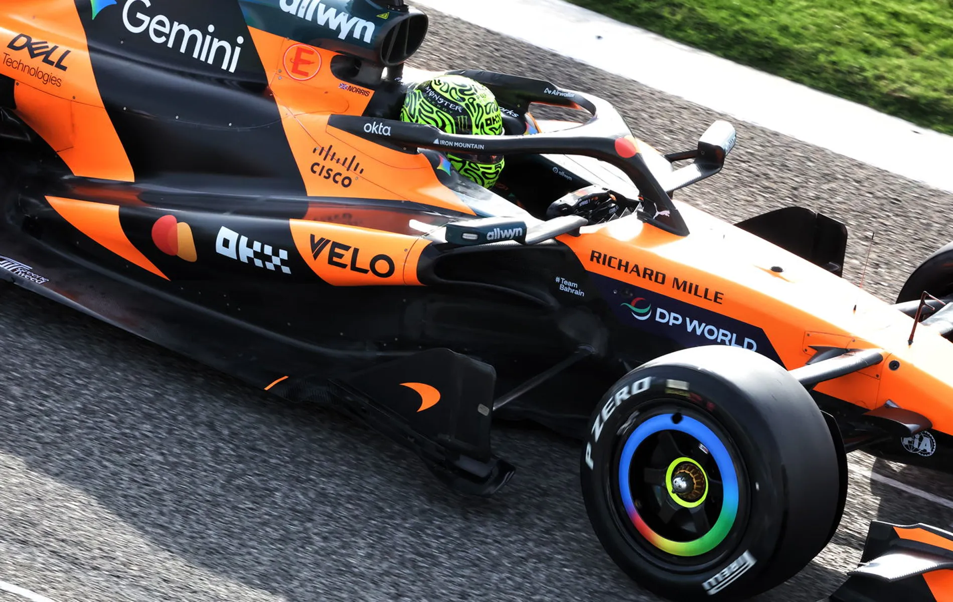 Lando Norris McLaren MCL40 2026 Bahrain Pre-Season Test Day 1