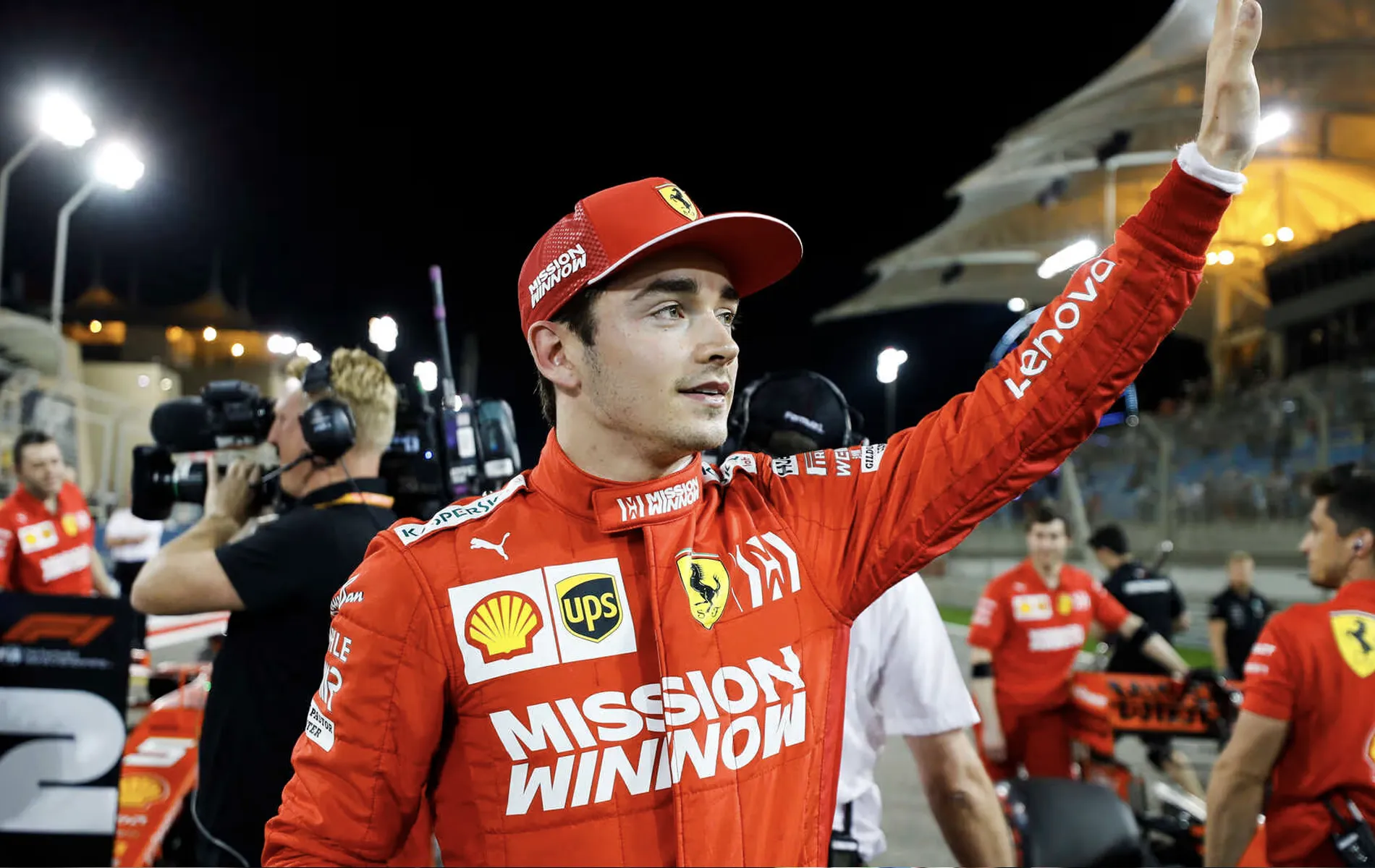 2019 Bahrain Grand Prix Charles Leclerc Pole