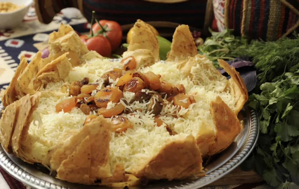 Azeri plov in Baku