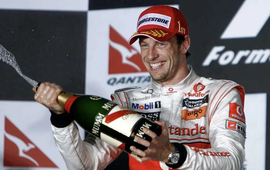 Jenson Button 2010 Australian GP Winner