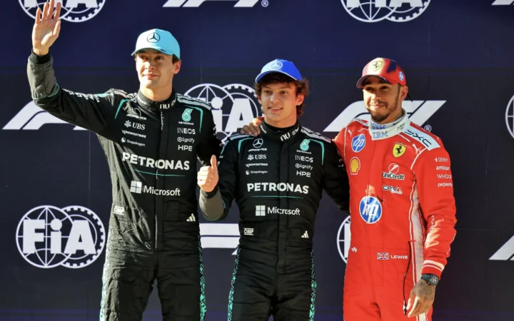 Kimi Antonelli 2026 Chinese GP Qualifying P1