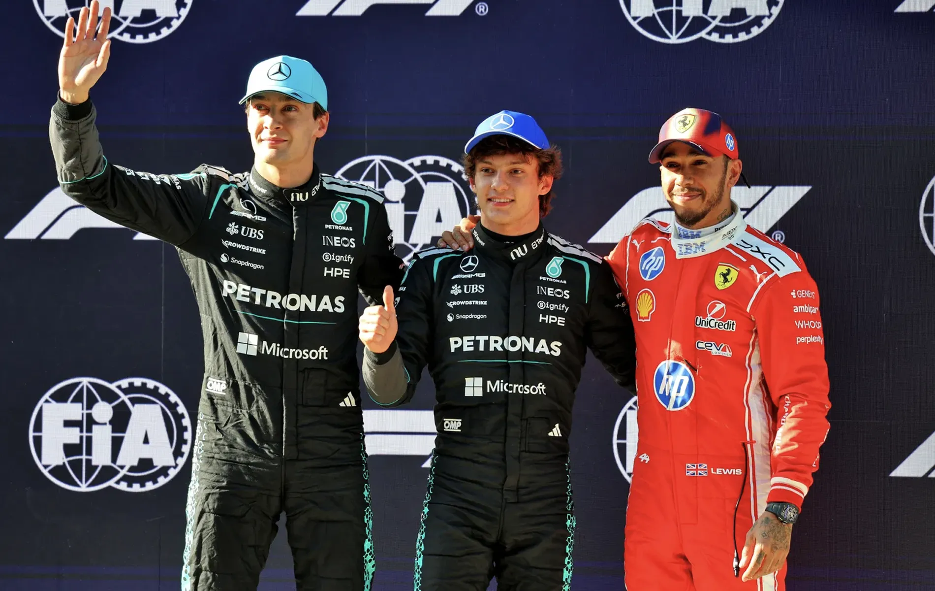 Kimi Antonelli 2026 Chinese GP Qualifying P1