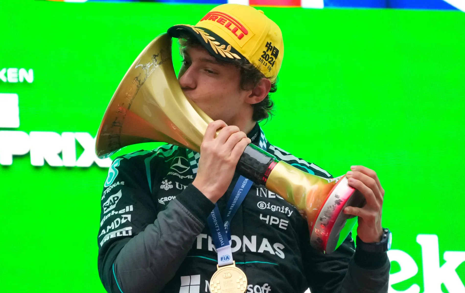 Kimi Antonelli China 2026 Winner