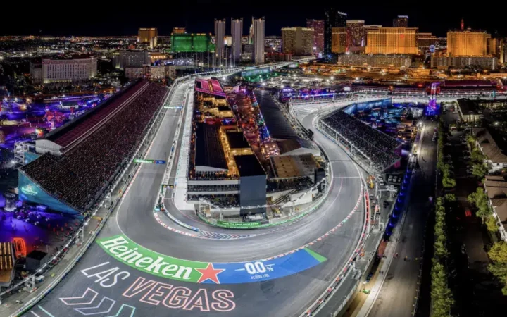 Las Vegas Strip Circuit at night