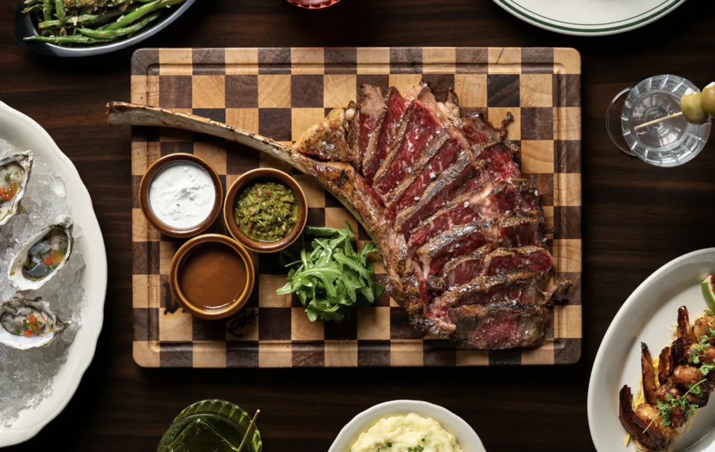 Las Vegas diner food and steak