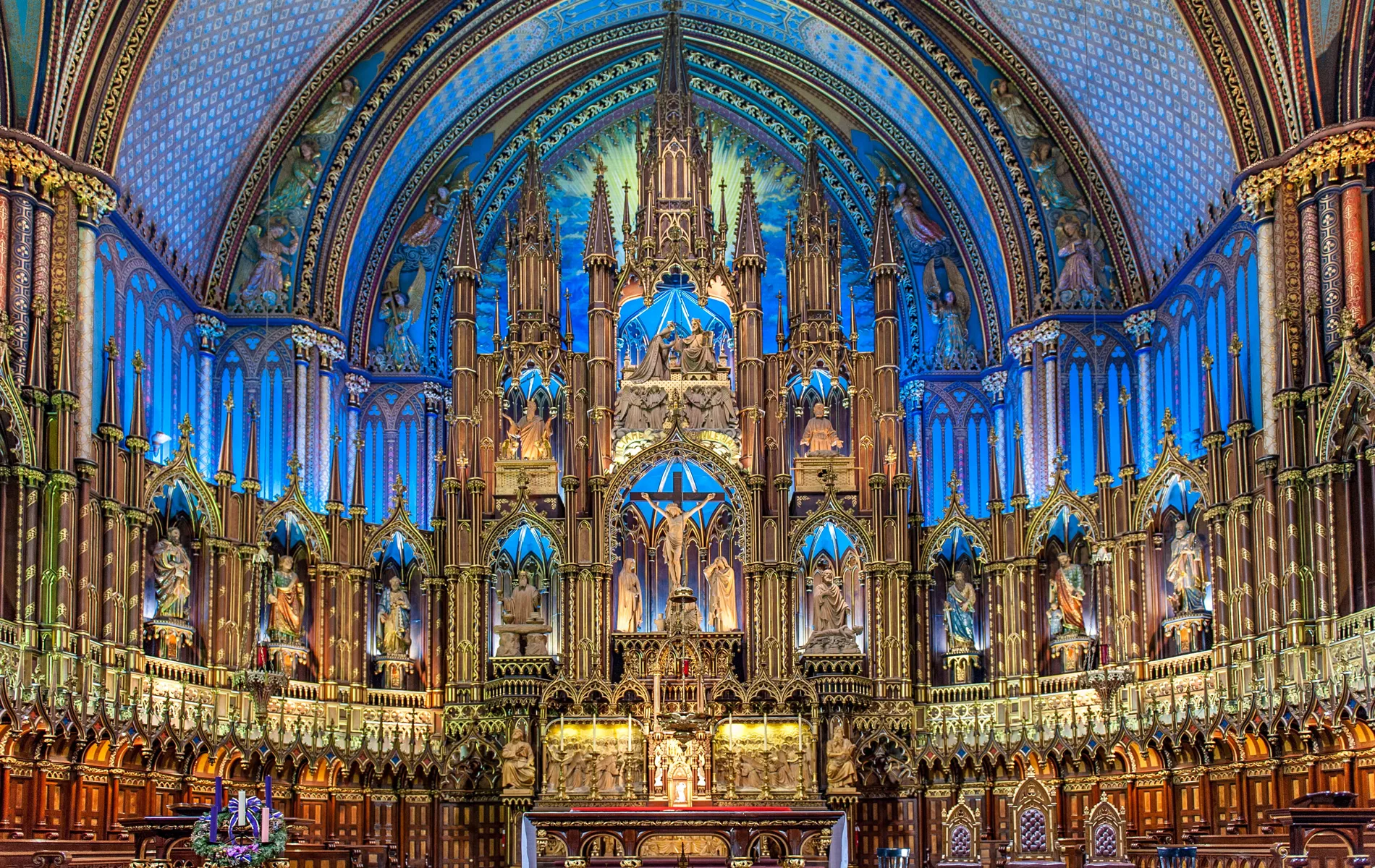 Old Montreal and Notre Dame Basilica