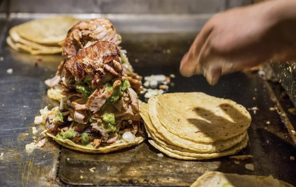 Tacos al pastor Mexico City